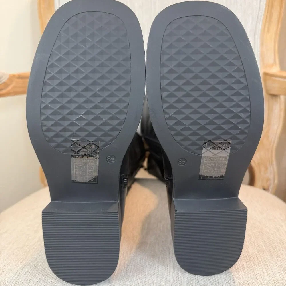 Pierre Dumas Paula knee-high round toe casual minimalist business comfort riding - Picture 7 of 8